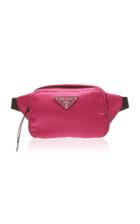 Prada Leather-trimmed Nylon Belt Bag