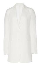 Akris Lapel Collar Cotton-blend Jacket