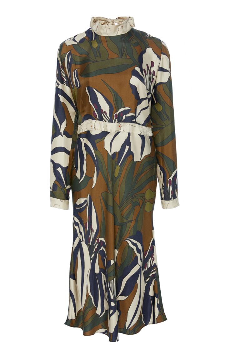 La Prestic Ouiston Pommerol Printed Dress