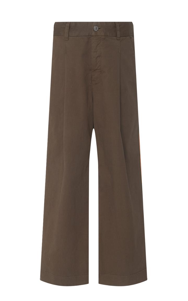 Veronica Beard Ryder Cotton High Rise Pant