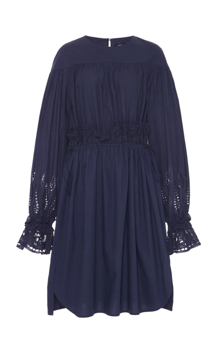 Goen.j Balloon Sleeve Knee Length Dress