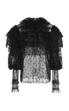 Rodarte Embroidered Floral Blouse