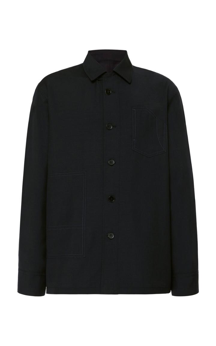 Jil Sander Arthur Wool And Mohair Shirt