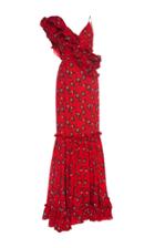 Johanna Ortiz Saint Sarah Ruffled Georgette Dress