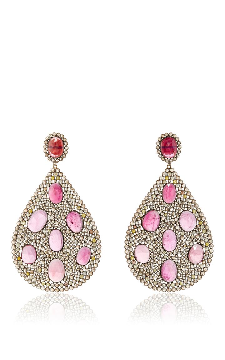Lauren Craft Collection Mumbai Noir Earrings