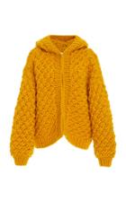 I Love Mr. Mittens Daisy Hooded Wool Bomber