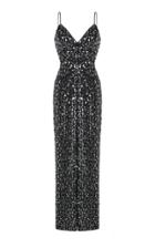 Moda Operandi Rasario Sleeveless Sequined Dress