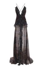 Moda Operandi Etro Ruffle-trimmed Silk Dress Size: 38