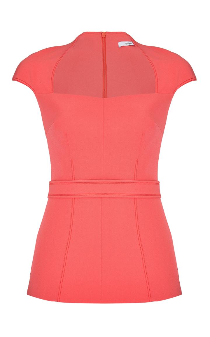 Moda Operandi Safiyaa Jiazi Heavy Crepe Top
