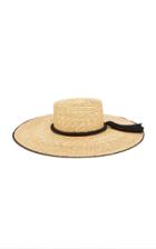 Benoit Missolin Irene Tasseled Straw Hat