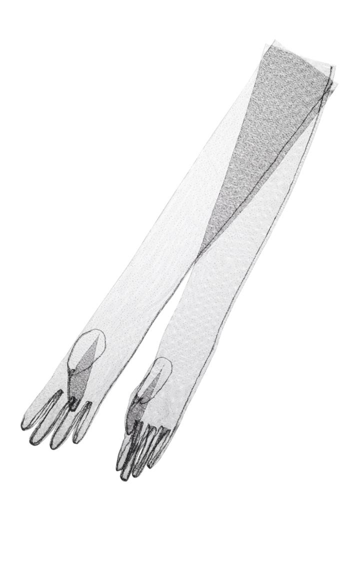 Rasario Tulle Gloves