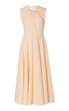 Emilia Wickstead Meryl Sleeveless Chiffon Midi Dress