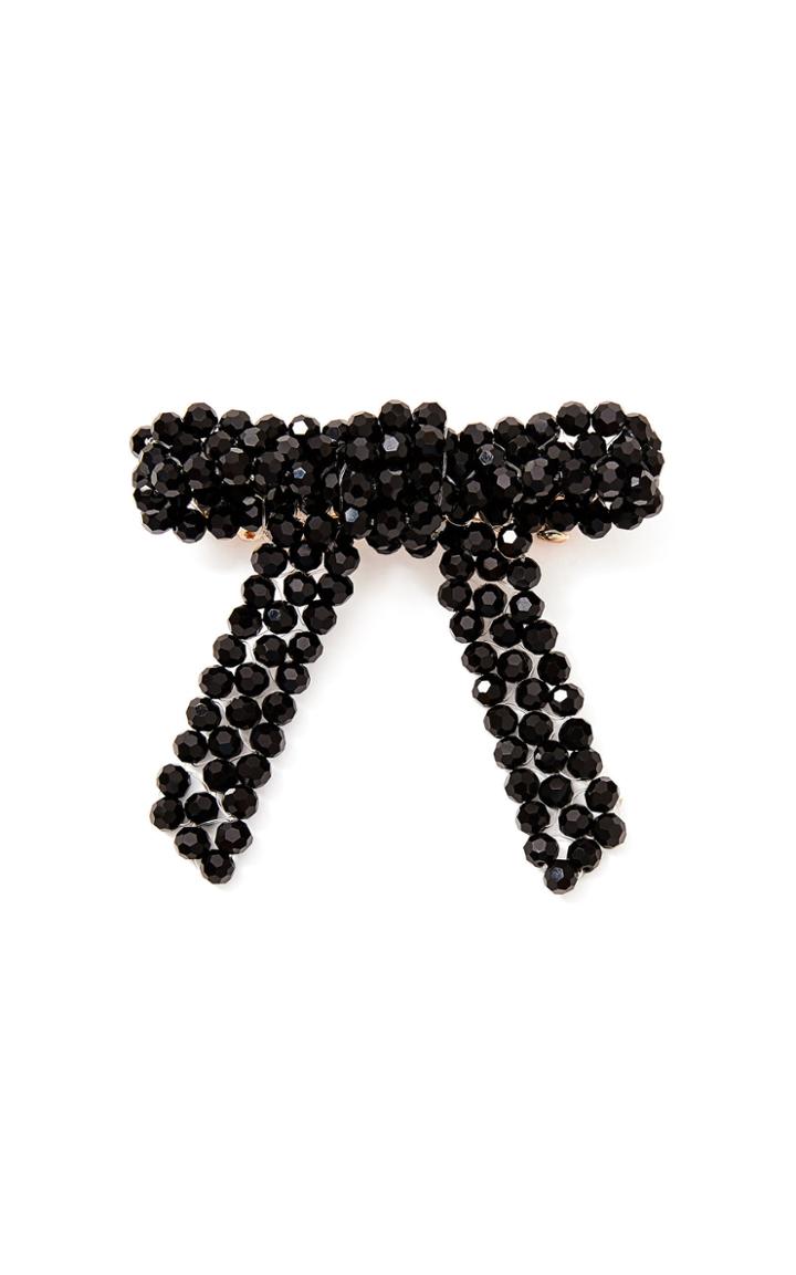 Loeffler Randall Elodie Beaded Bow Barrette