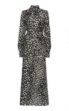 Moda Operandi Tom Ford Leopard Printed Silk-satin Midi Dress