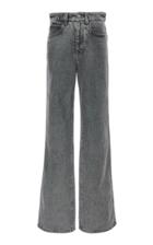 Alberta Ferretti High-rise Straight-leg Jeans