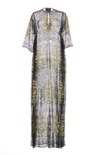 Giambattista Valli Cotton Blend Maxi Caftan