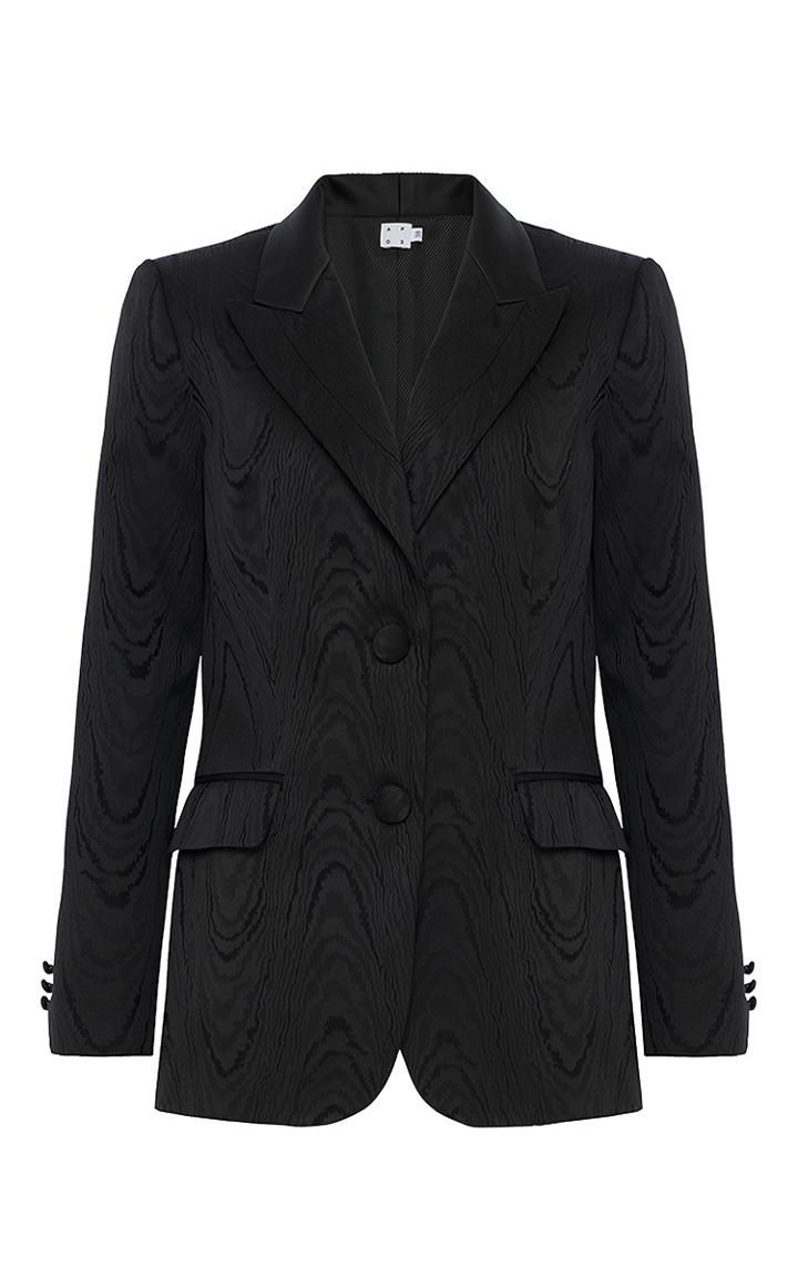 Apartamento 03 Lana Jacquard Wave Blazer