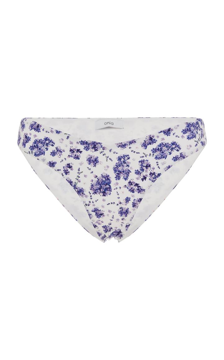 Onia Chiara High Leg Bikini Bottoms