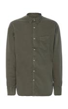 Officine Gnrale Cotton-twill Button-up Shirt Size: M