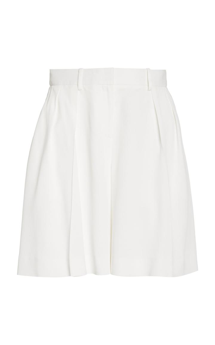 Moda Operandi Khaite Isabella Crepe Shorts