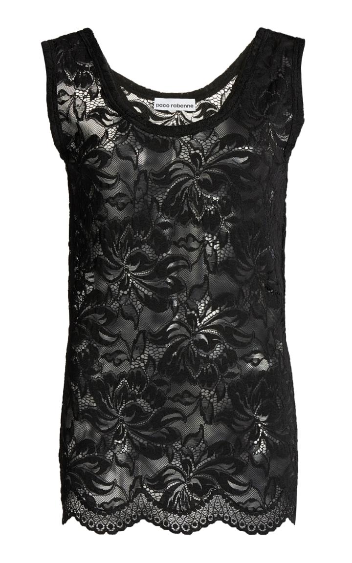 Moda Operandi Paco Rabanne Stretch Lace Tank Top