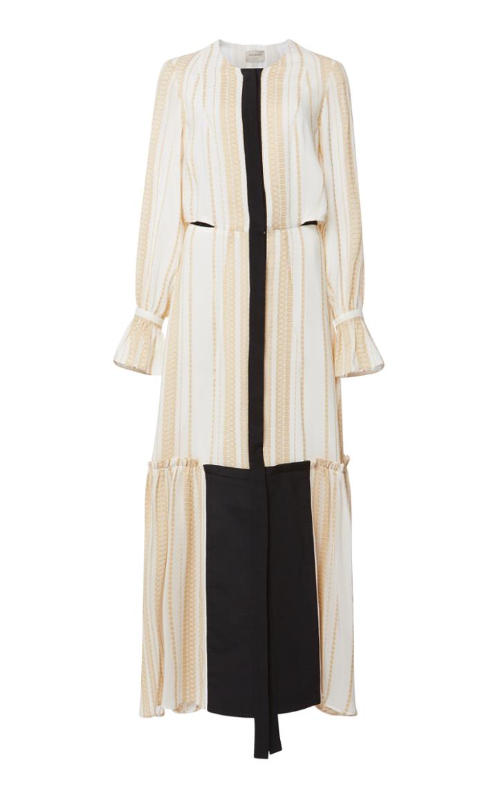 Zeus + Dione Nausica Cutout Full Length Dress