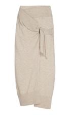 Christopher Esber Wool-blend Drape Tie Midi Skirt