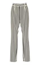 Dolce & Gabbana Striped Crepe Slim-leg Pants