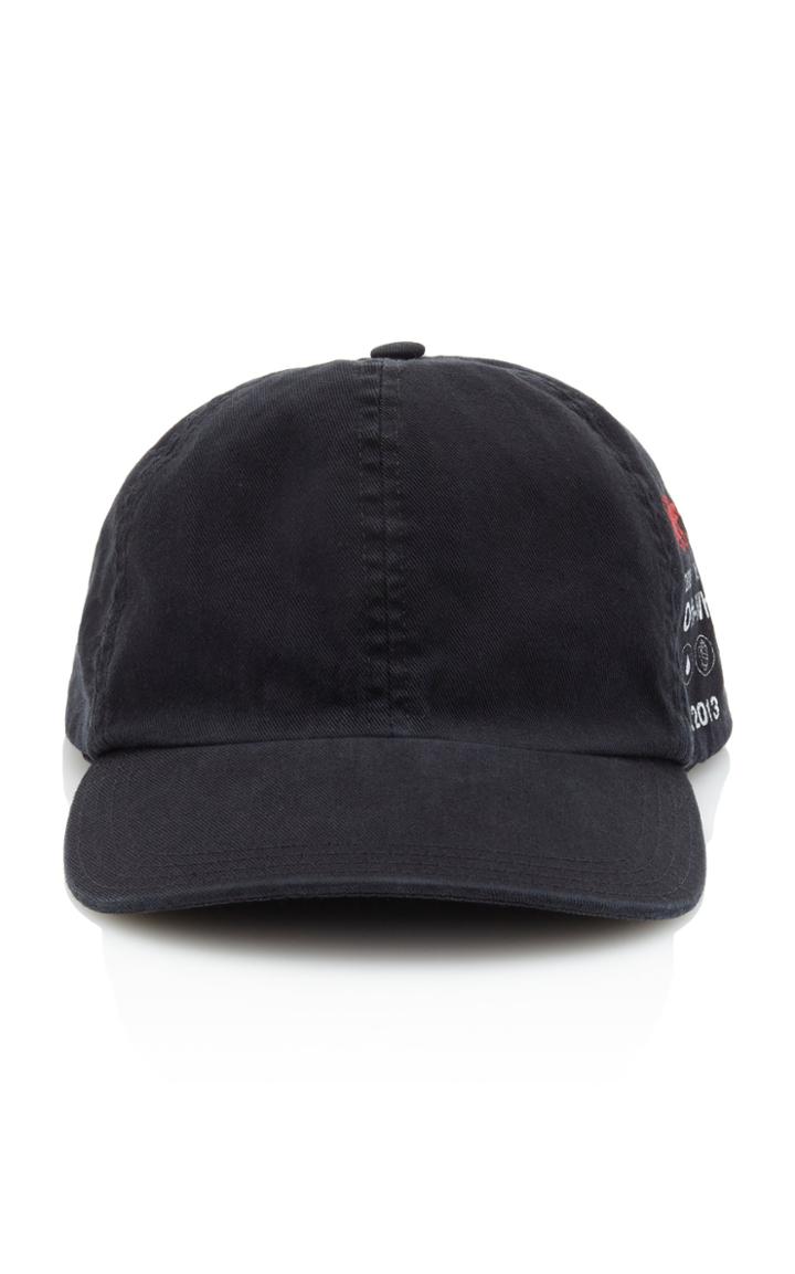 Moda Operandi Off-white C/o Virgil Abloh Industrial Y013 Cotton-twill Baseball Cap