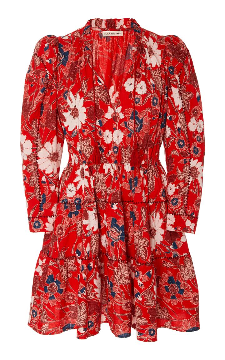 Ulla Johnson Liv Cotton Mini Dress