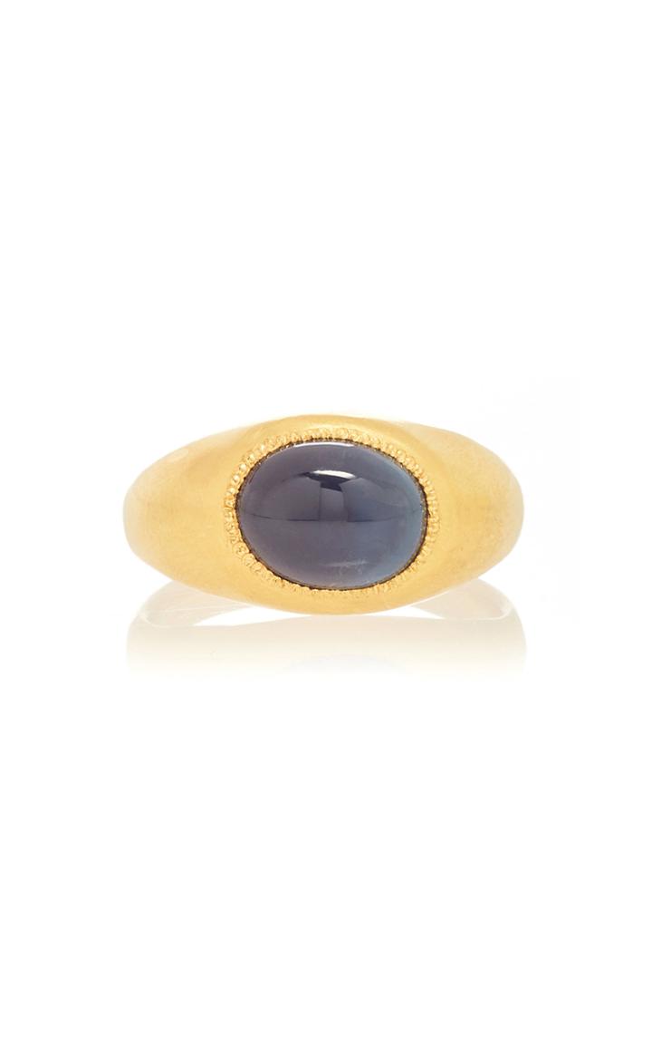 Prounis Blue Sapphire Roz Ring