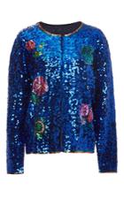 Cynthia Rowley Sequin Embellished Jacket
