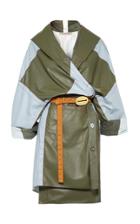 Mafalda Von Hessen Hooded Leather Duster