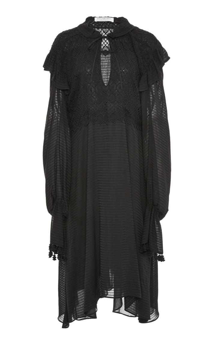 Philosophy Di Lorenzo Serafini Striped Viscose Dress