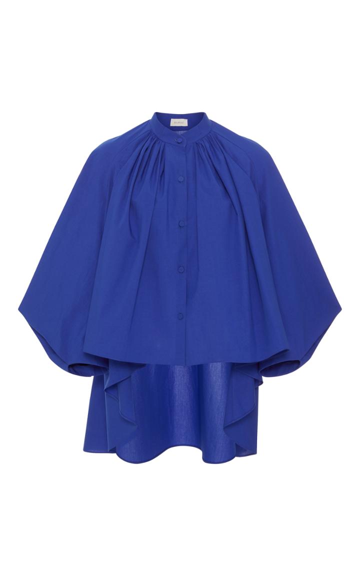 Delpozo Poplin Cape