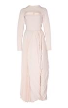 A.w.a.k.e. Draped Cut Out Dress