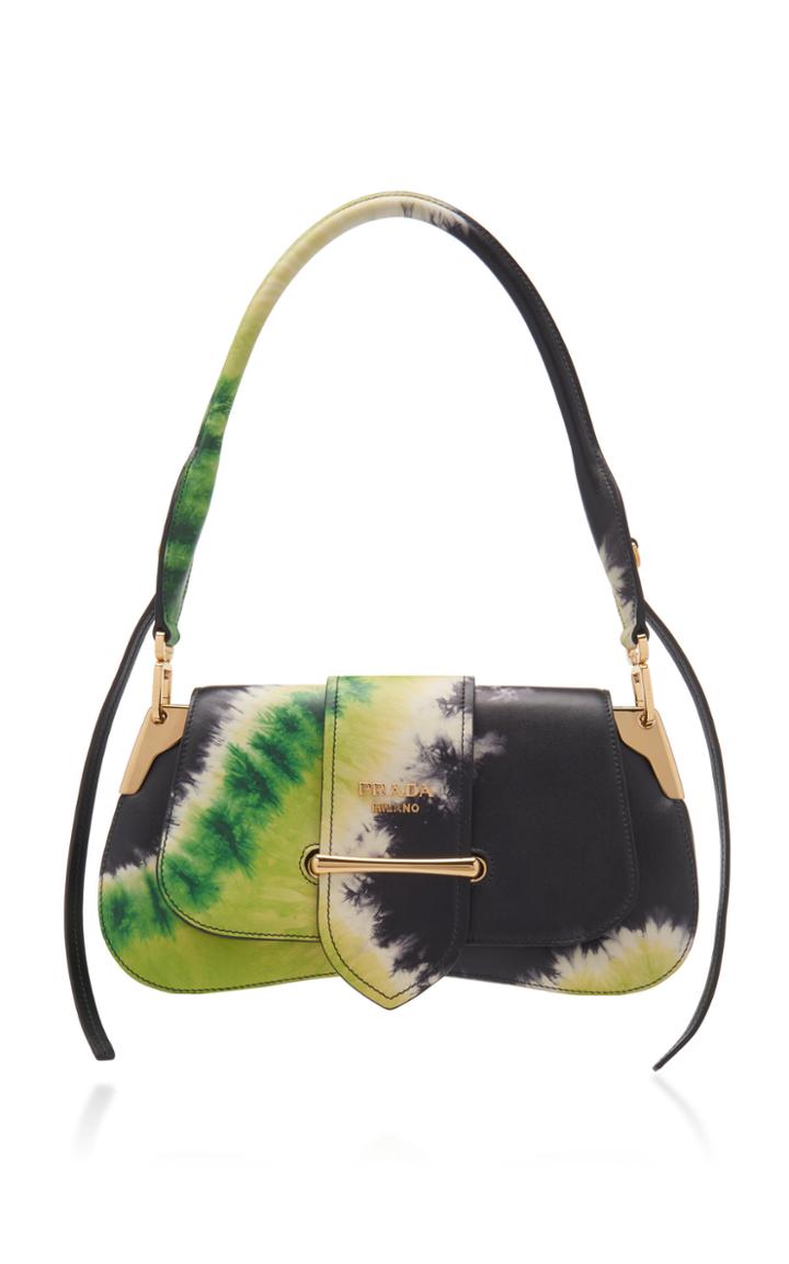 Prada Tie-dye Crocodile Pattina Bag