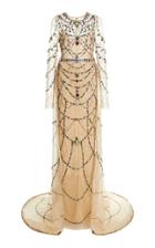 Moda Operandi Pamella Roland Draped Crystal-embellished Tulle Gown