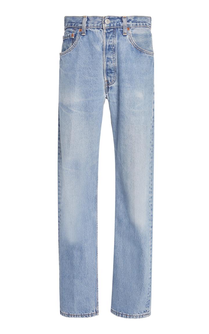 Re/done 90s Mid-rise Straight-leg Jeans