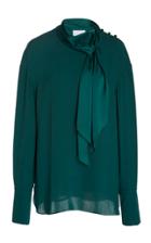 Noon By Noor Barkley Tie-neck Top