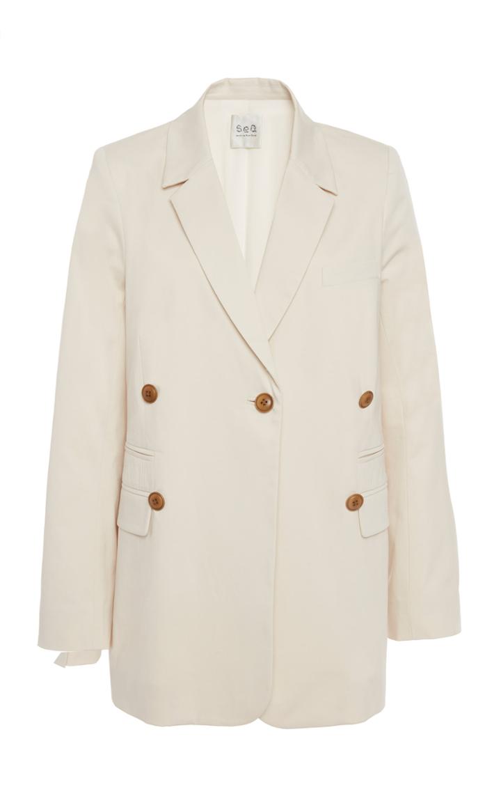 Sea Stella Cotton Blend Blazer