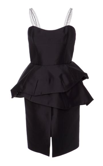Maison Di Prima Magda Peplum Dress