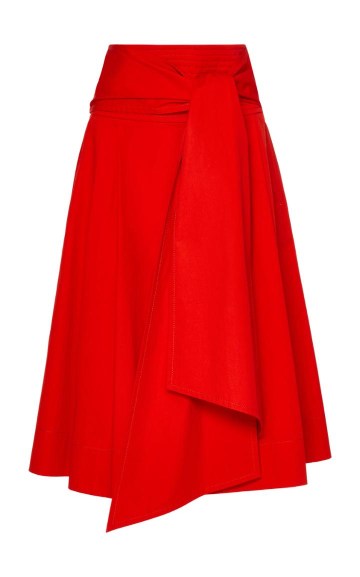 Moda Operandi Tory Burch Wrap Cotton Skirt Size: 00