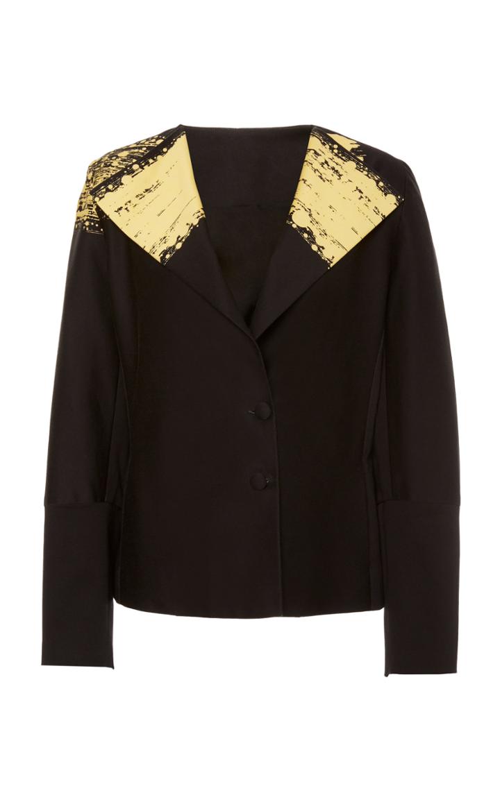 Mi Jong Lee Fitted Cotton-blend Jacket