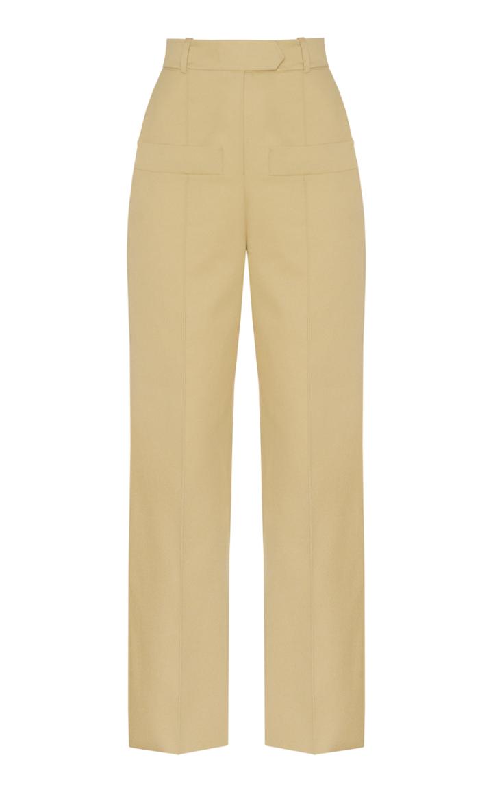 Moda Operandi Aleksandre Akhalkatsishvili Cotton-twill Straight-leg Pants