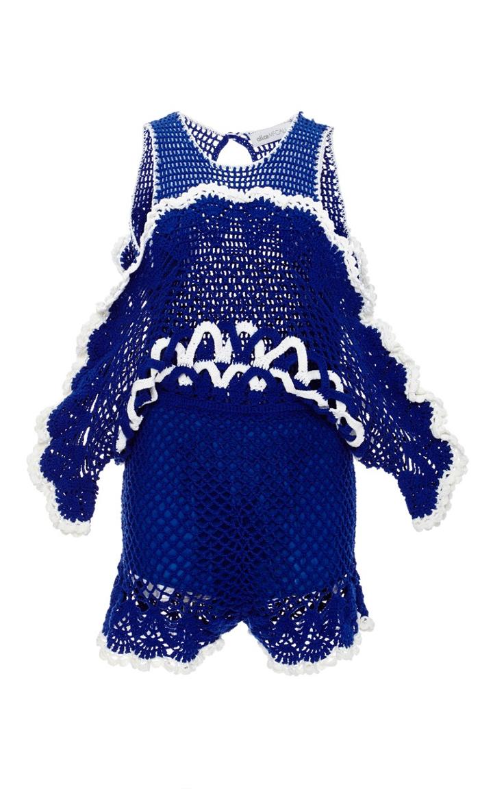 Alice Mccall Cobalt She's Royal Playsuit