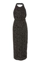 Markarian Exclusive Don't Leave Me This Way Crystal Halter Dress