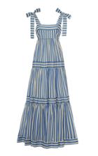 Zimmermann Verity Striped Cotton-voile Maxi Dress