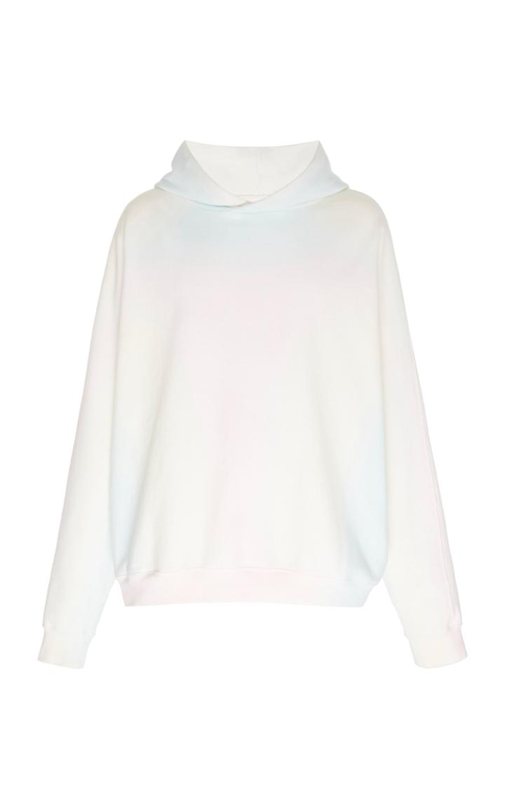 Maison Margiela Tie-dyed Cotton-terry Hooded Sweatshirt
