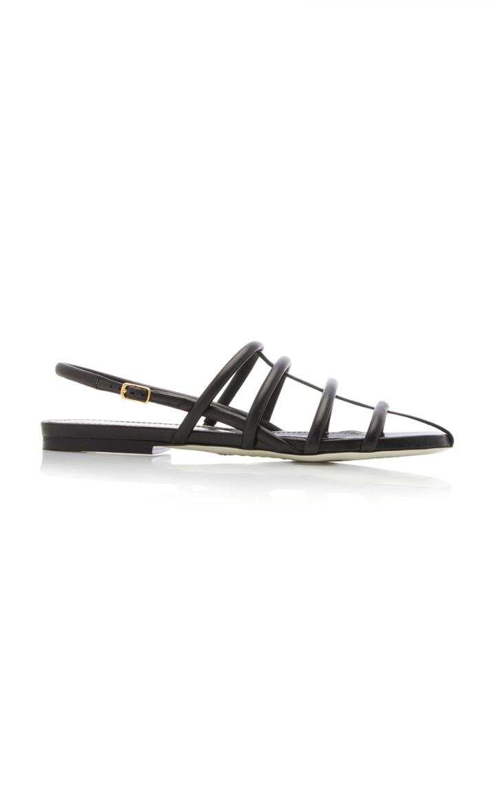 Moda Operandi Proenza Schouler Strappy Leather Sandals Size: 35